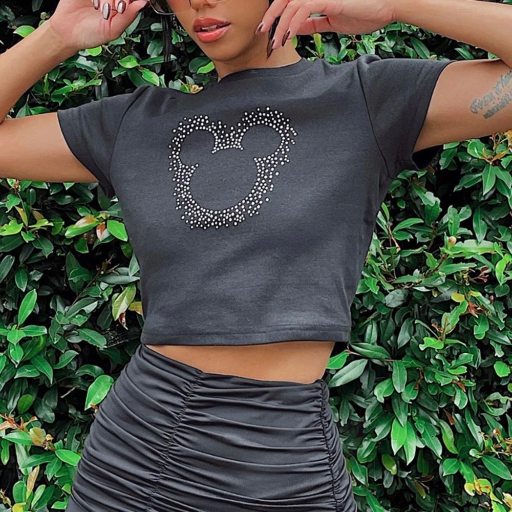 RHINESTONE BABY TEE